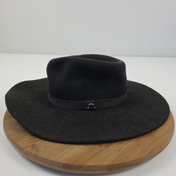 Charlie 1 Horse Hat Cowboy Fitted Womens One Size Black Felt Wide Brim Western main image 4